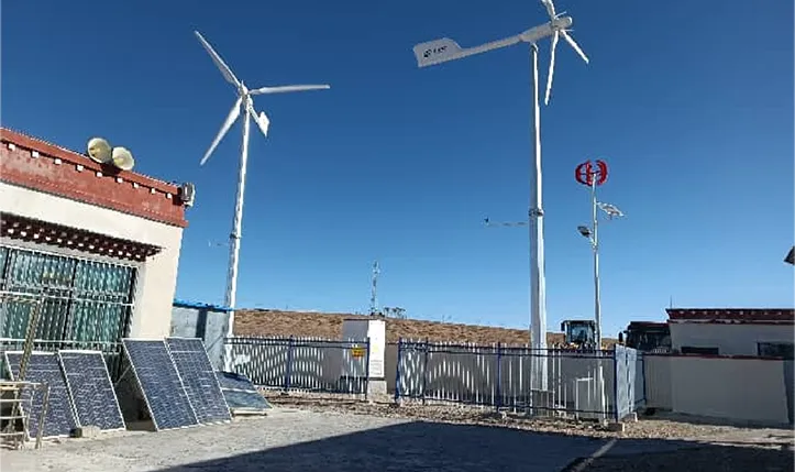 Tibet 215kWh Eenergy Storage＋40kW PV ＋20kW  Wind Power