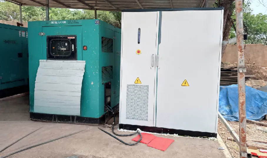 Guinea120kW PV+125kW/225kWh Energy Storage